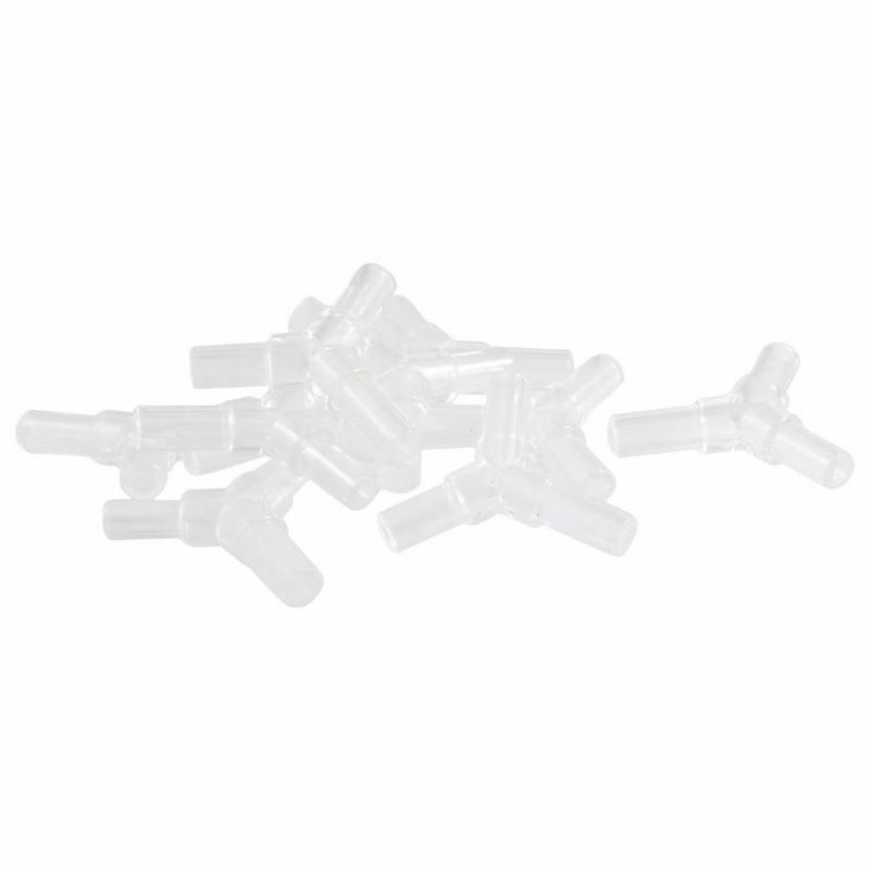 10 stks plastic aquarium aquarium luchtslang slang connector