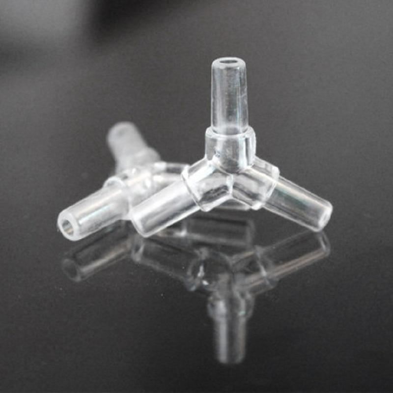 10 stks plastic aquarium aquarium luchtslang slang connector