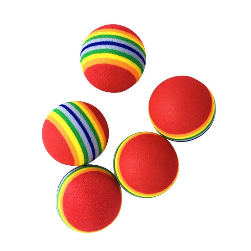 10st regenboogbal huisdier interactief speelgoed