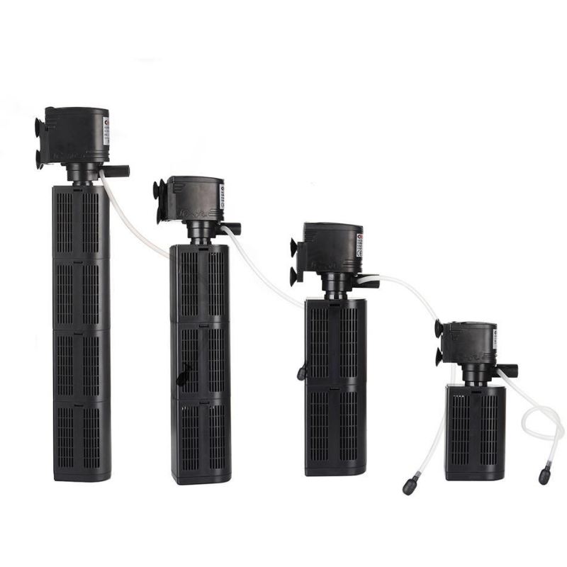 3-in-1 multifunctionele aquariumfilter dompelpomp met groot vermogen aquariumreiniger watertankfilter