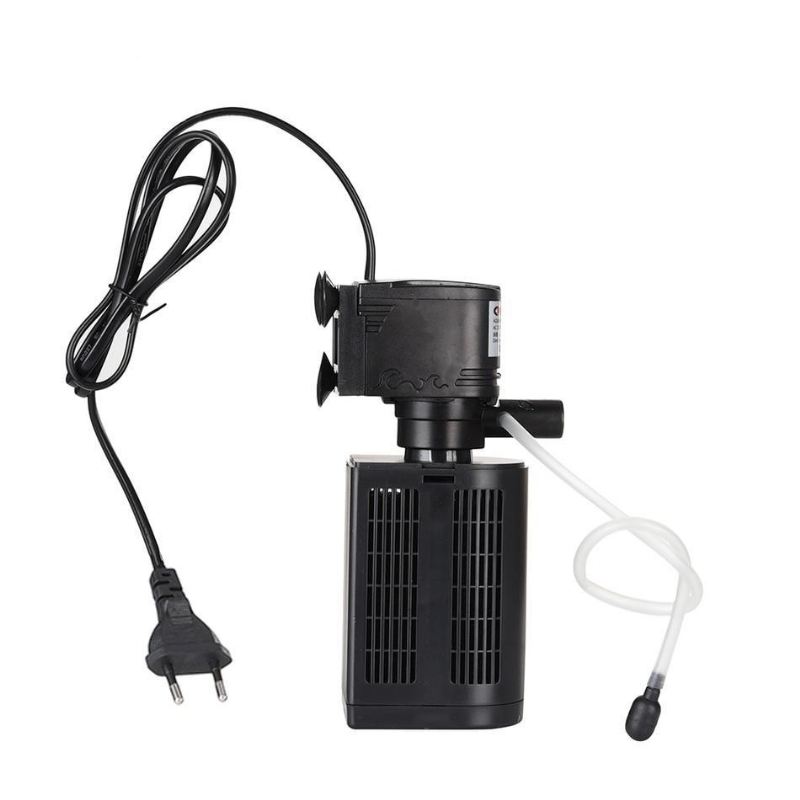 3-in-1 multifunctionele aquariumfilter dompelpomp met groot vermogen aquariumreiniger watertankfilter