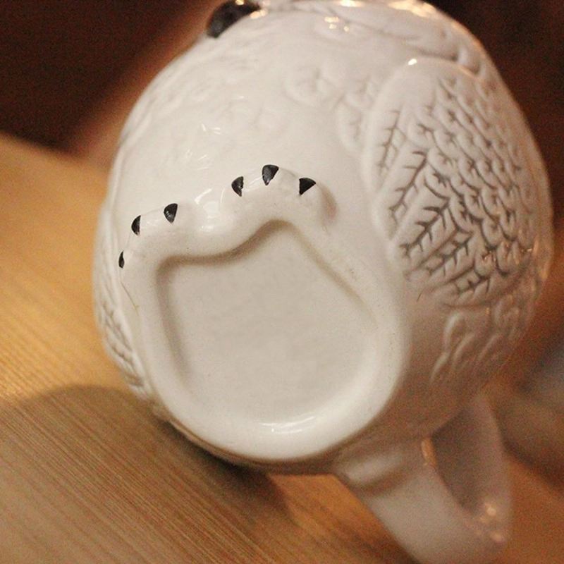3d creatieve uil mok