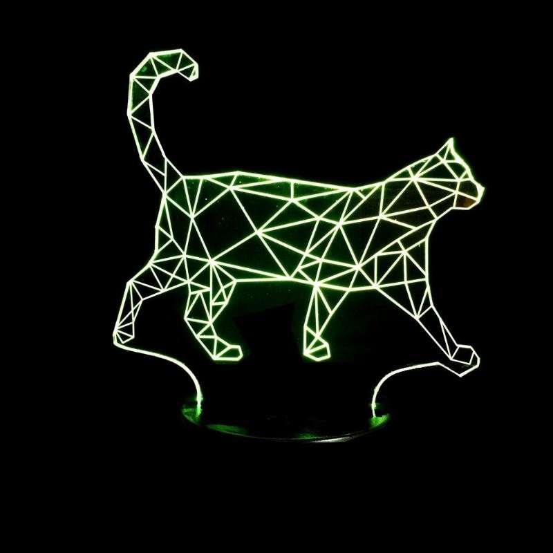 3d kat geleide lamp