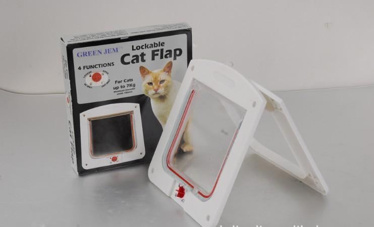 4 manieren afsluitbaar kattenluik