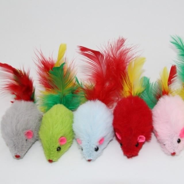  feather fluwelen muis