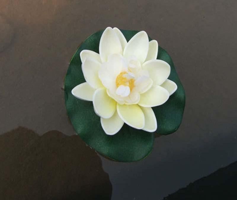 5 stks kunstmatige lotus waterlelie drijvende bloem