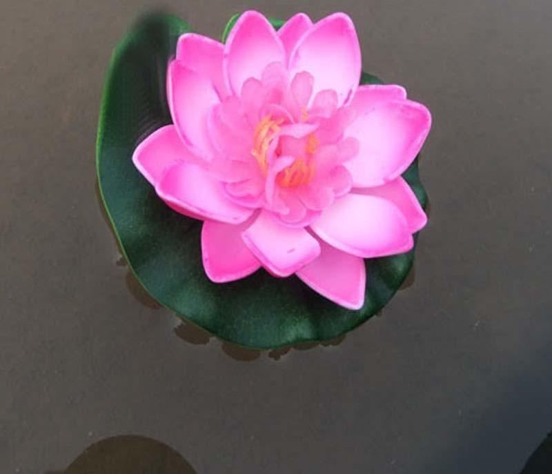 5 stks kunstmatige lotus waterlelie drijvende bloem