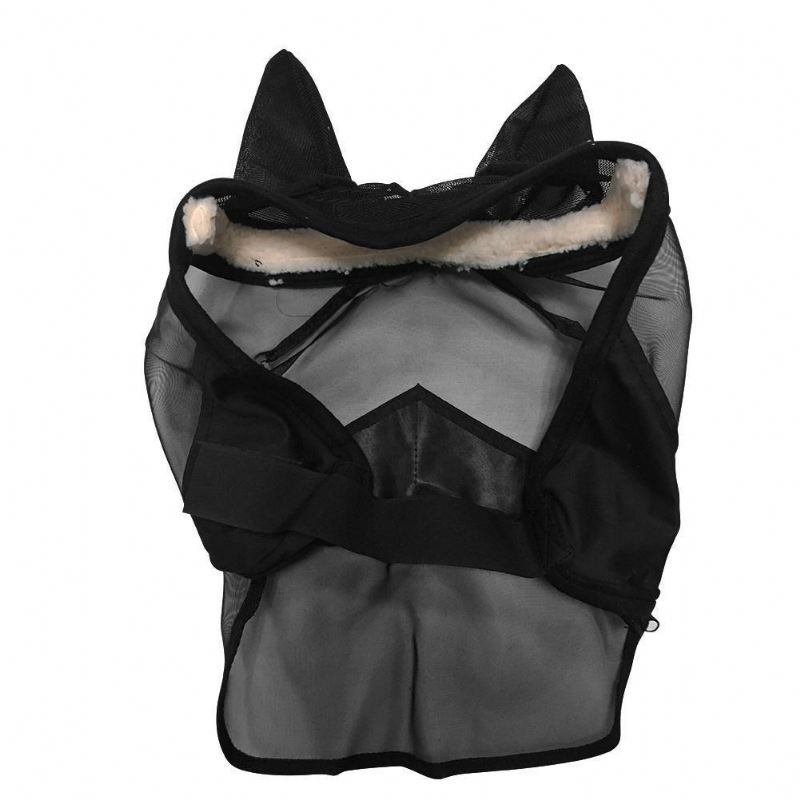 afneembaar paardenmasker met neusbescherming