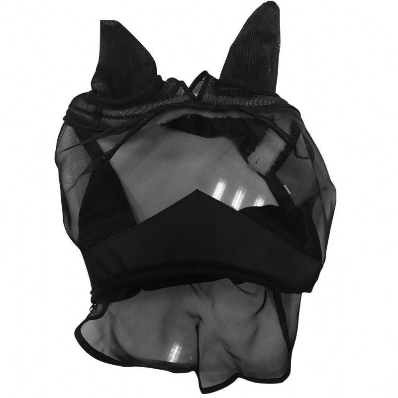 afneembaar paardenmasker met neusbescherming