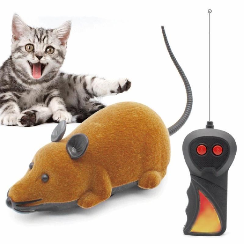 afstandsbediening muis kattenspeeltje