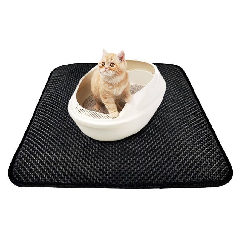 antislip kattenbakmat met waterdichte bodem