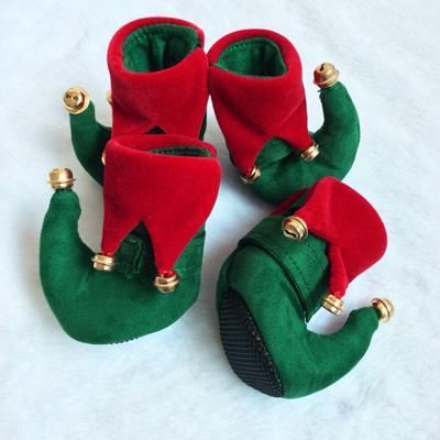 antislip winterlaarzen in kerstbelstijl