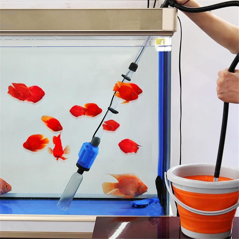 aquarium elektrische sifon bediende waterwisselaar