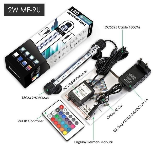 aquarium aquarium led aquatische lamp met afstandsbediening