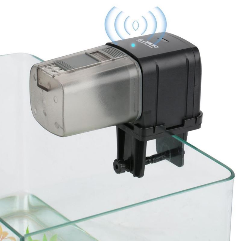 automatische lcd-display timer visvoer dispenser