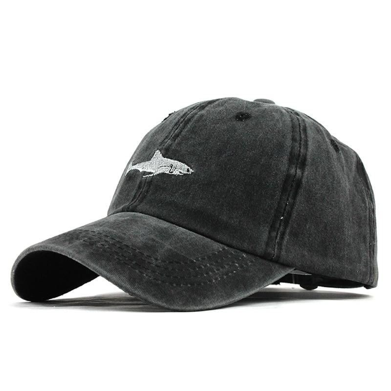 baseballcap met haai-design