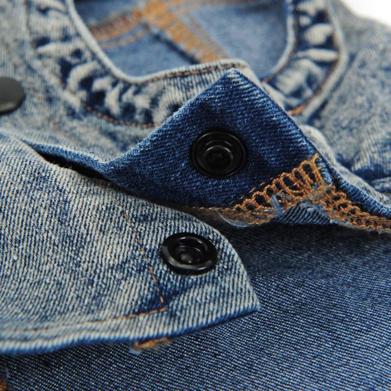 blauwe jean zomer denim hondenkleding