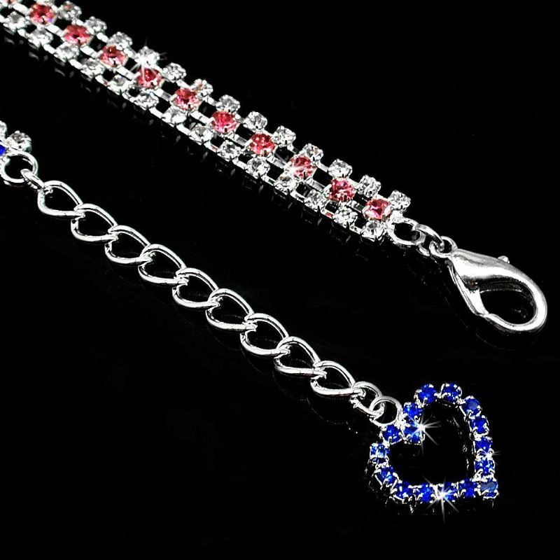 bling strass halsband ketting