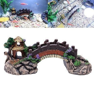 brug landschap aquarium decoratie