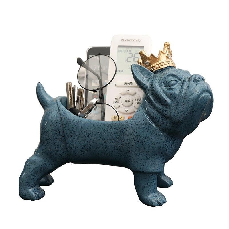 bulldog beeldje key organizer