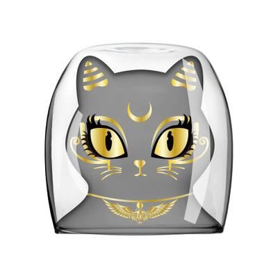 creatief 3d katvormig glas