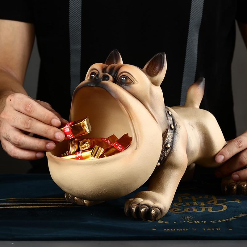 creatieve franse bulldog bonbondoos