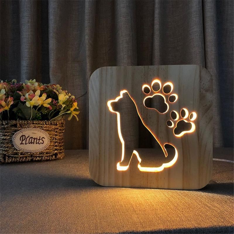 creatieve hond stijl lamp