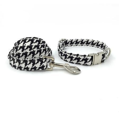 de combo fashion huisdierenset van halsband en riem