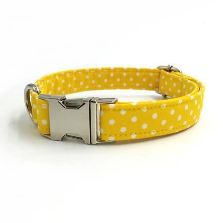 de zomermode huisdierenset van halsband en riem