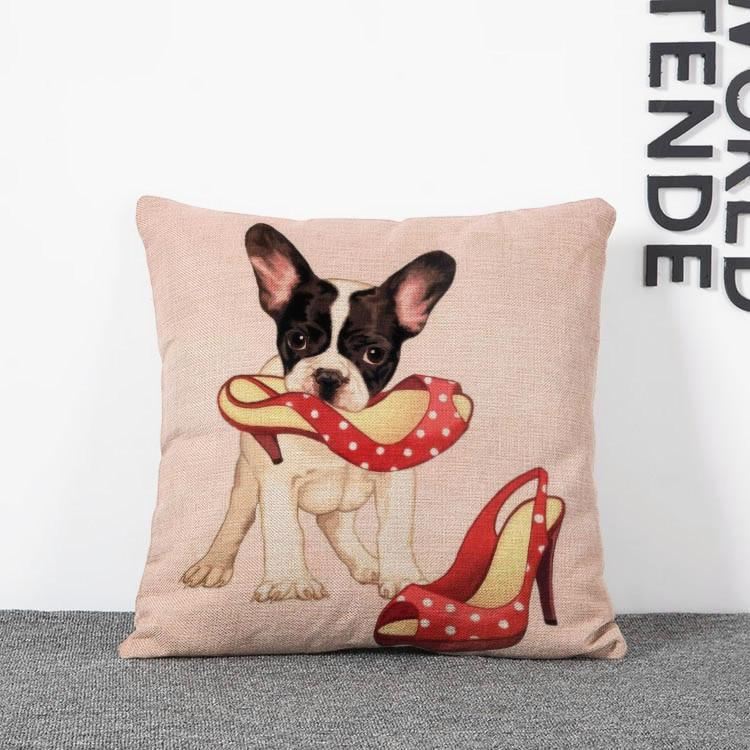 decoratieve kussenhoes voor honden