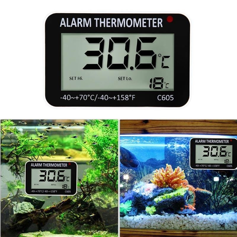 digitale aquariumthermometer lcd-scherm sensor