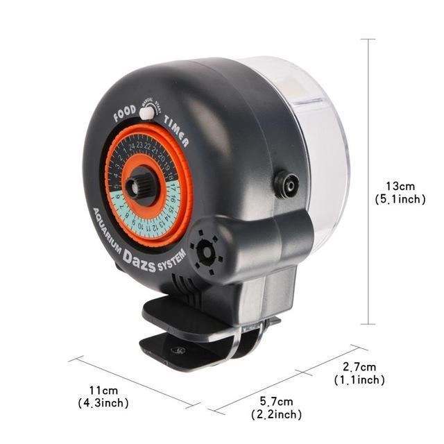 digitale lcd automatische aquariumvisvoeder met timer