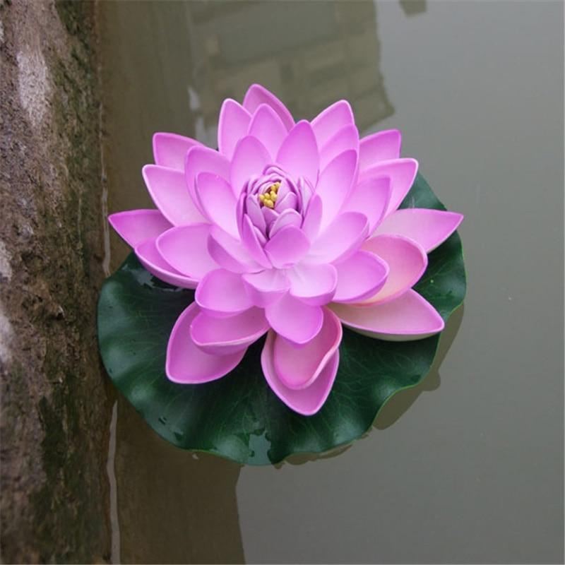 drijvende kunstmatige lotusbloem