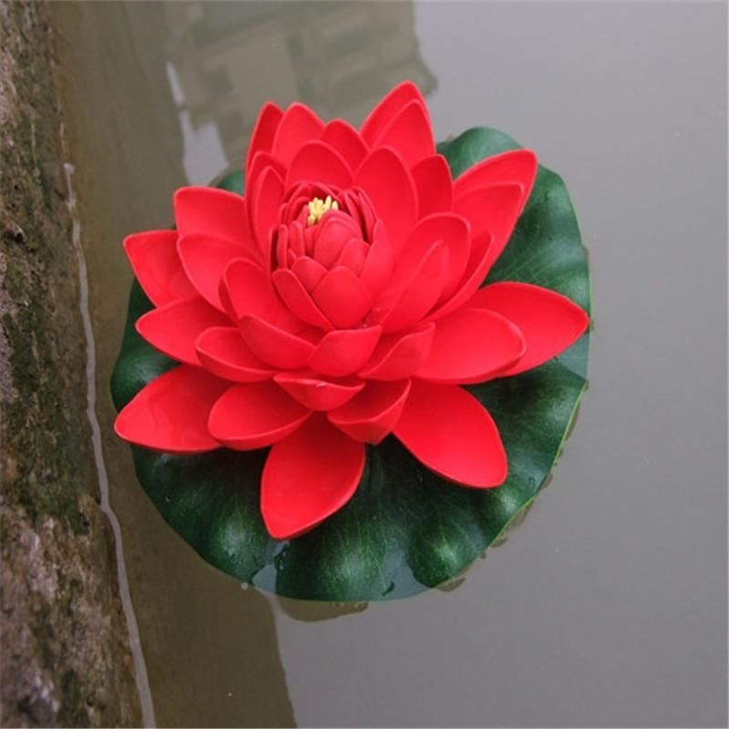 drijvende kunstmatige lotusbloem