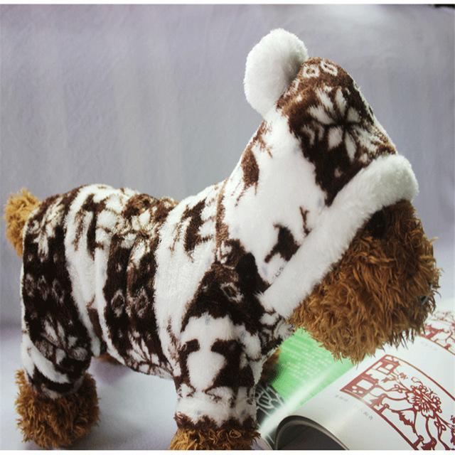 geweldig ontwerp van de sneeuwvlok van de huisdierenjas