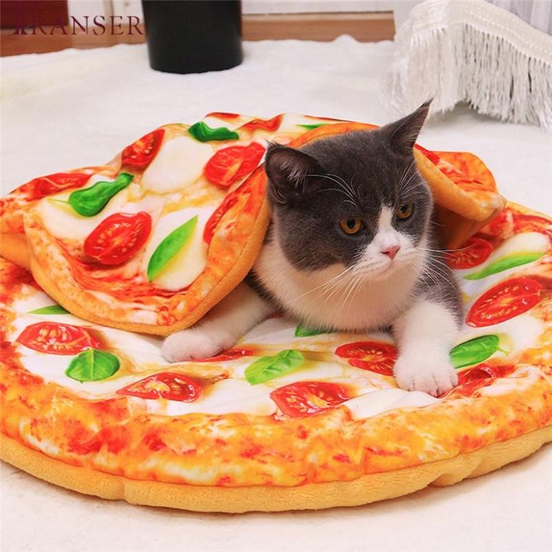heerlijke pizza-huisdiermat