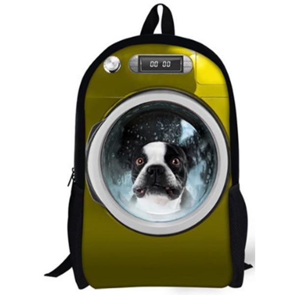 hond 3d wasmachine rugzakken