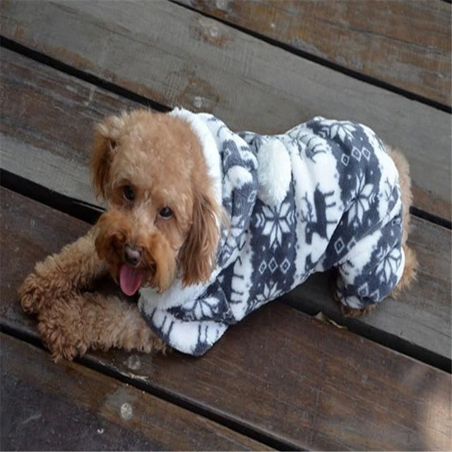 hond jumpsuit hoodie jas