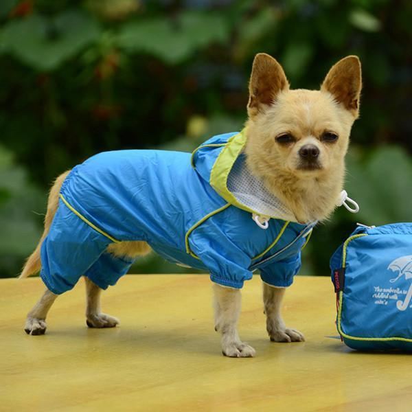 hond jumpsuit regenjas