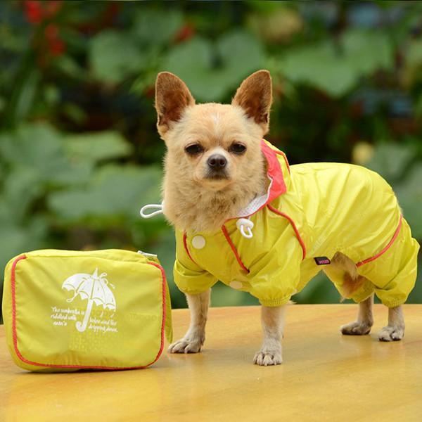 hond jumpsuit regenjas