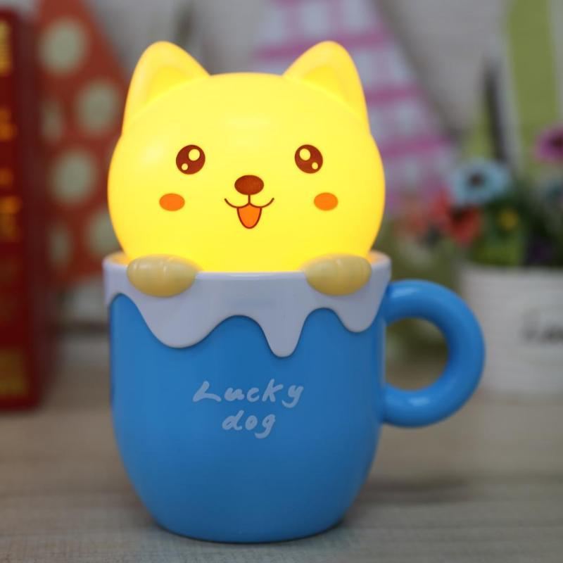 hond stijl baby slaapkamer bureaulamp