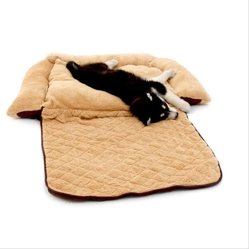 hondenkussen slaapbank mat deken