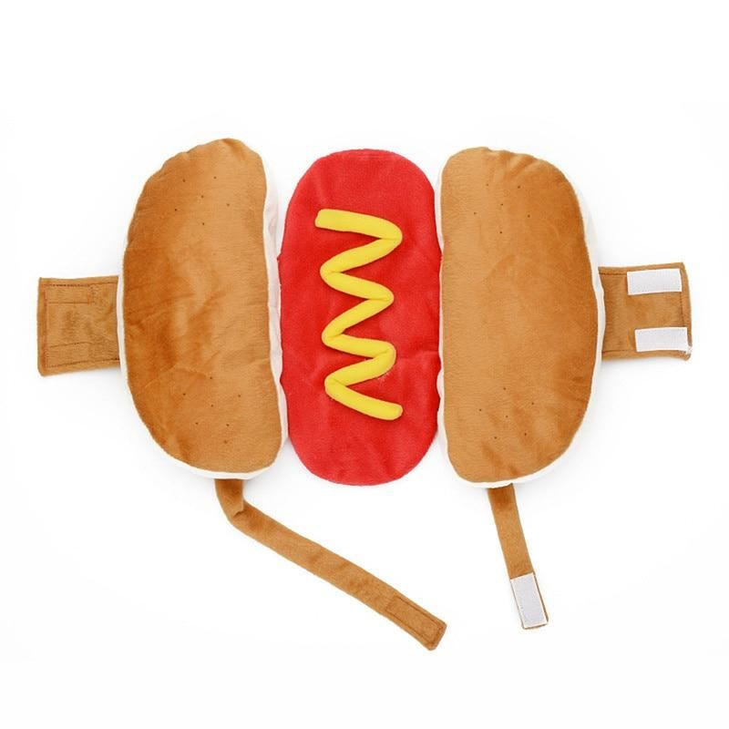 hotdog huisdier halloween kostuum