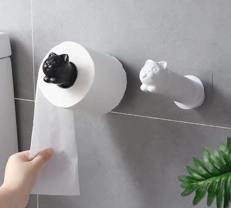 houder voor toiletpapier voor katten