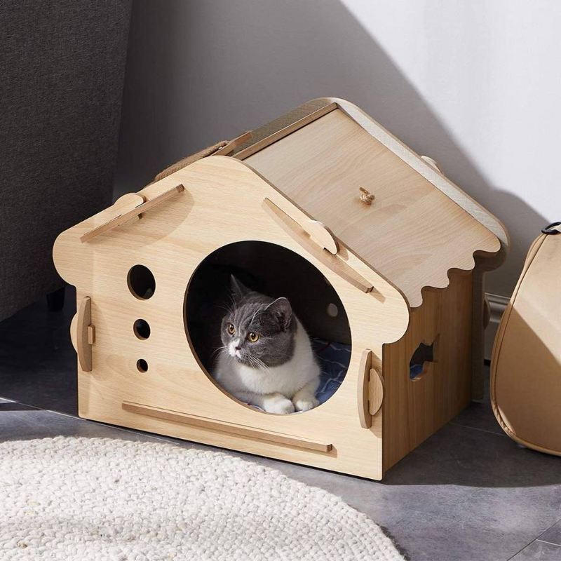 houten huis voor huisdieren