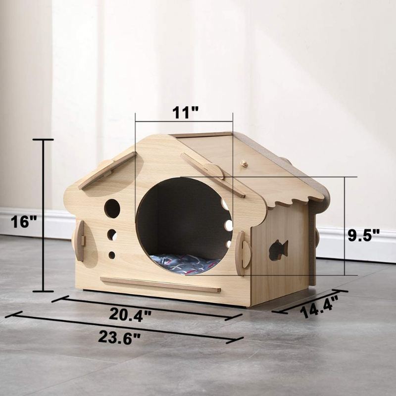 houten huis voor huisdieren