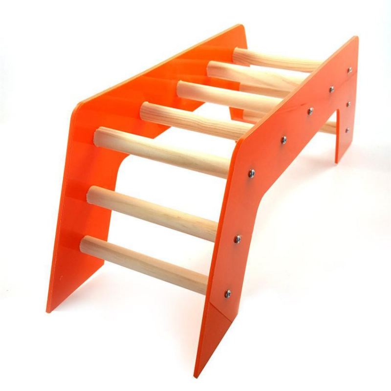 houten klimladder trappen acryl training speelgoed