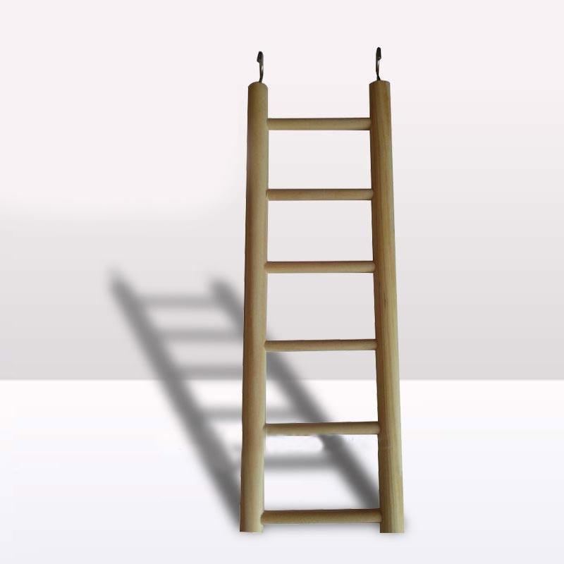 houten ladders klimmen papegaaienspeelgoed kooi