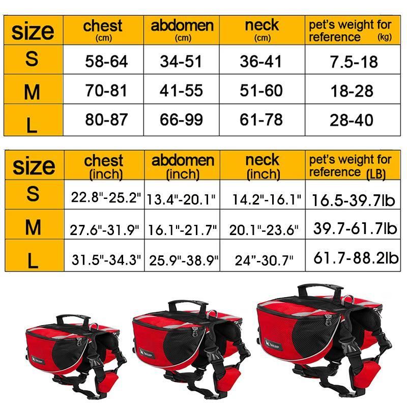 huisdier verstelbare zadeltas harnasdrager voor huisdieren