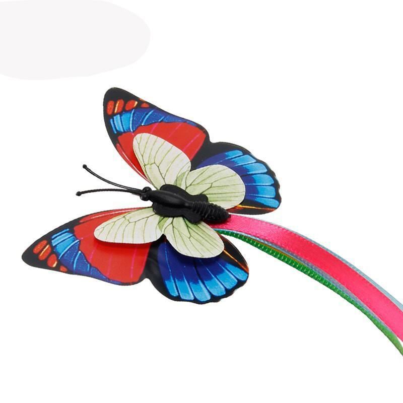 interactief roterend vlinder speelgoed voor kat